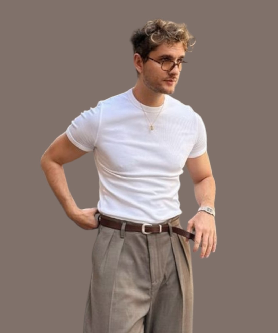 Remera Slim Fit  Jersey 24.1 Peinado Premium - Imagen 3