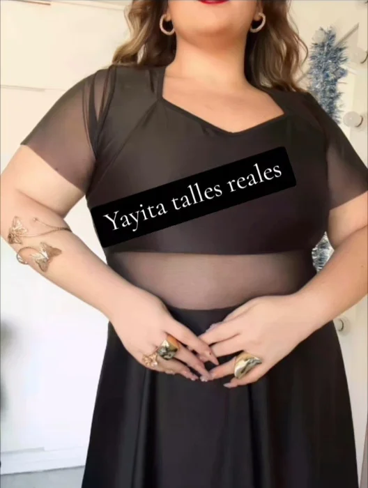 Vestido de Fiesta Talle Grande