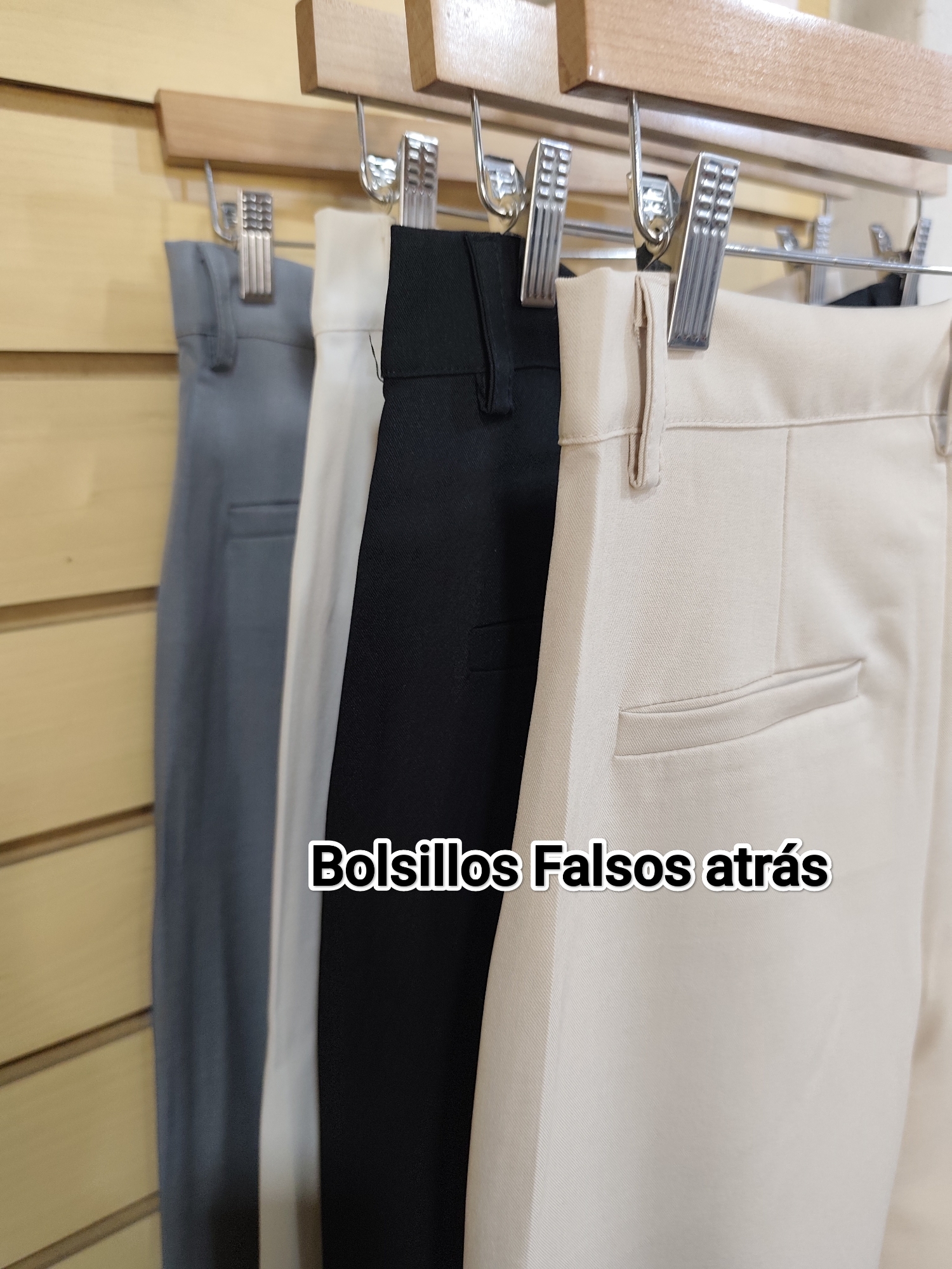 Pantalón   Wide.  Leg  Sastrero - Imagen 3