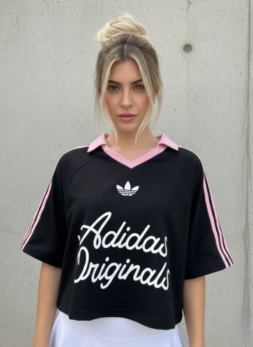 Chomba Adidas Algodon Premium Boxy - Miniatura 4