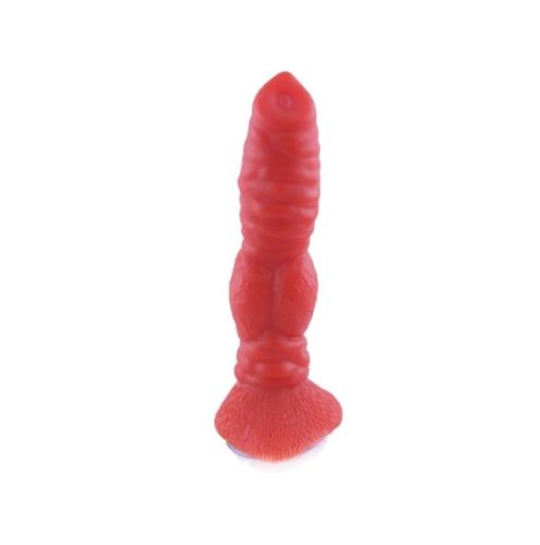 Consolador Lobo M con Ventosa