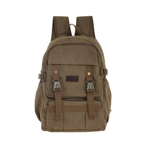 Mochila Pierre Cardin Reforzada Canvas  Pc1091. - Miniatura 3