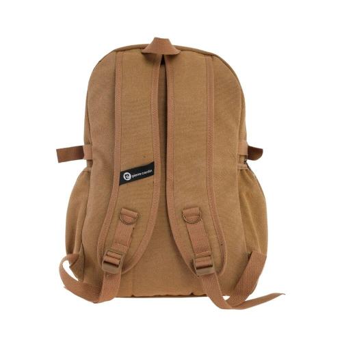 Mochila Pierre Cardin Reforzada Canvas  Pc1091. - Miniatura 6