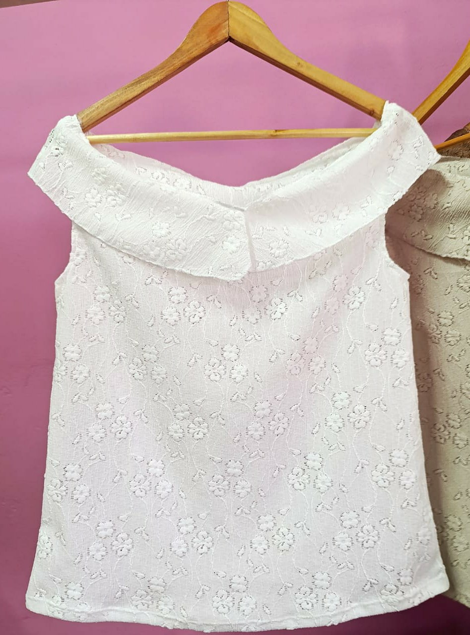 Blusa Cuello Volado - Imagen 3