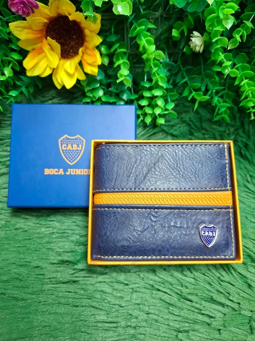 Billeteras de Hombre con Cajita Originales de Cuero Pu

boca