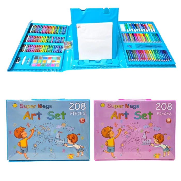 Set de Arte para Niños Infantil 208 Piezas (av48059)