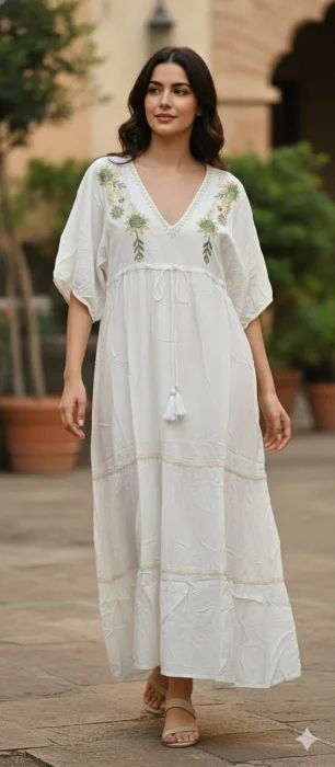 Vestido Bordado