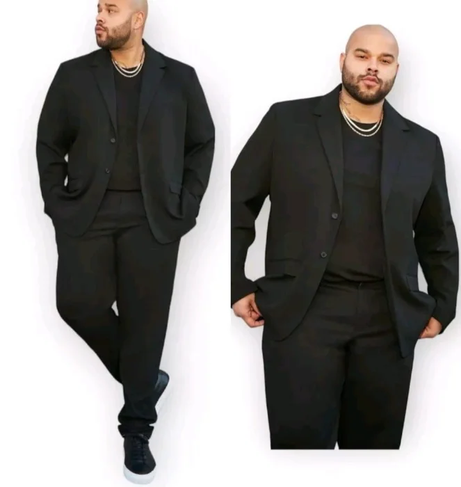 Traje Talle Especial de Hombre Liso