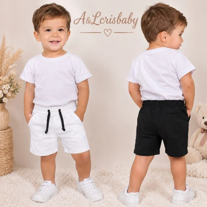 Bermudas Bolsillo Chino de Bebé de Bengalina