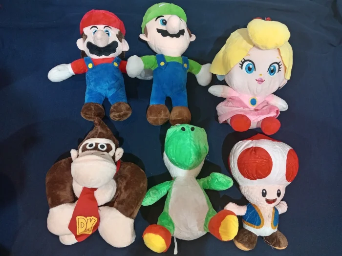 Peluches de Super Mario Bros