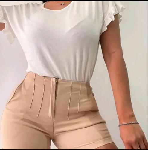 Short Sastrero con Pinzas