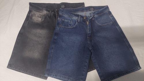 Bermuda Corte Clásico Jeans