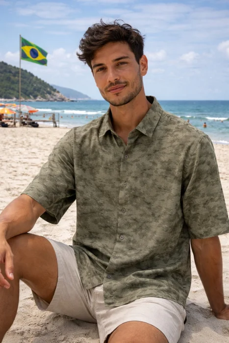 Camisas de Lino Vintage