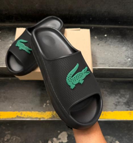 Ojotas Lacoste Black - Miniatura 3