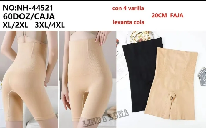 Short Faja Modelador con Ballena