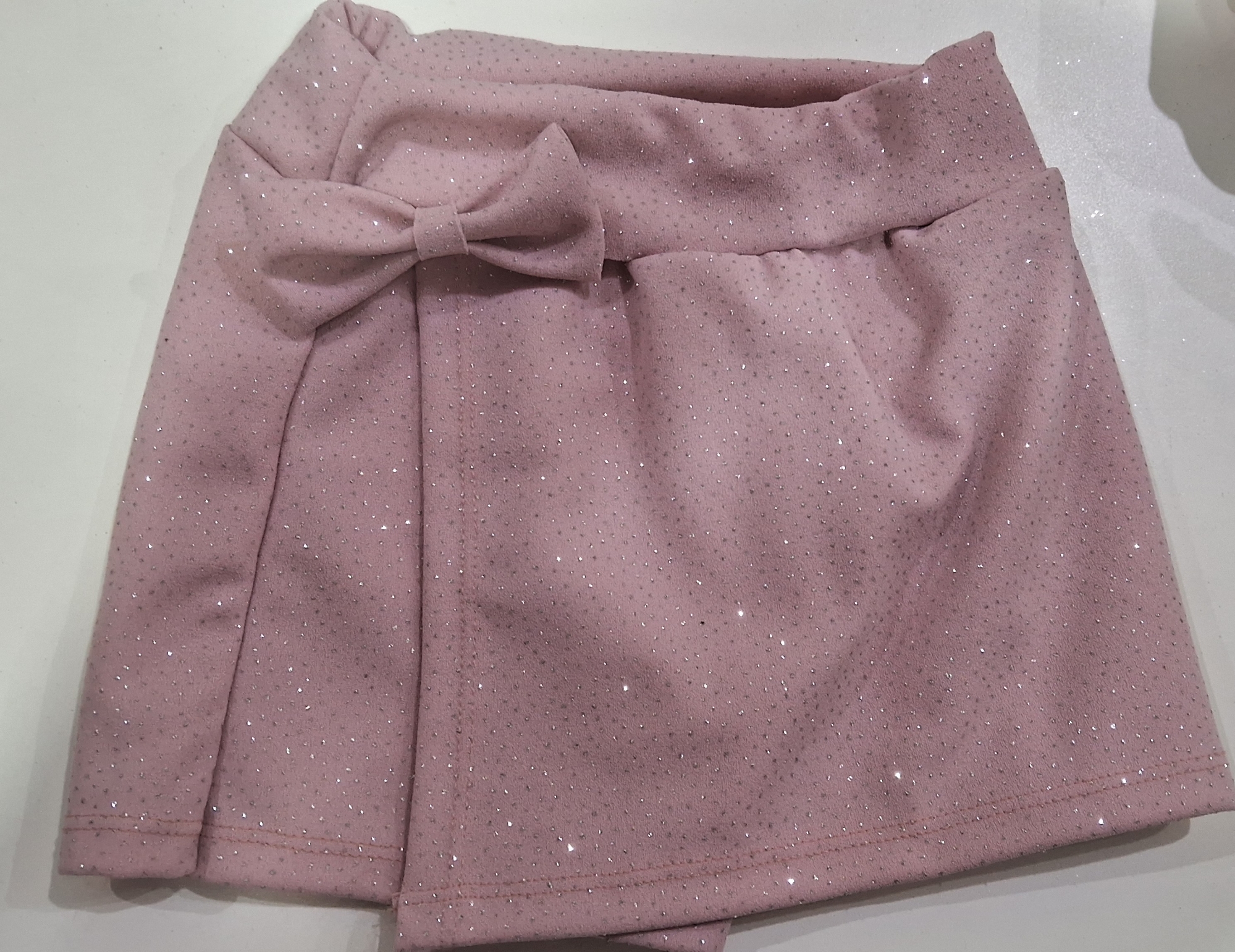 Short Pollera Brillos  Nena - Imagen 4