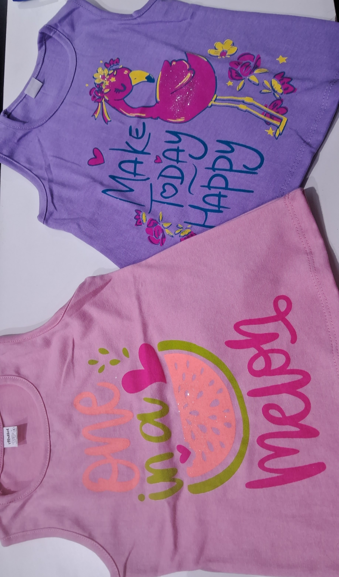 Musculosa Nena con Glitters - Imagen 5