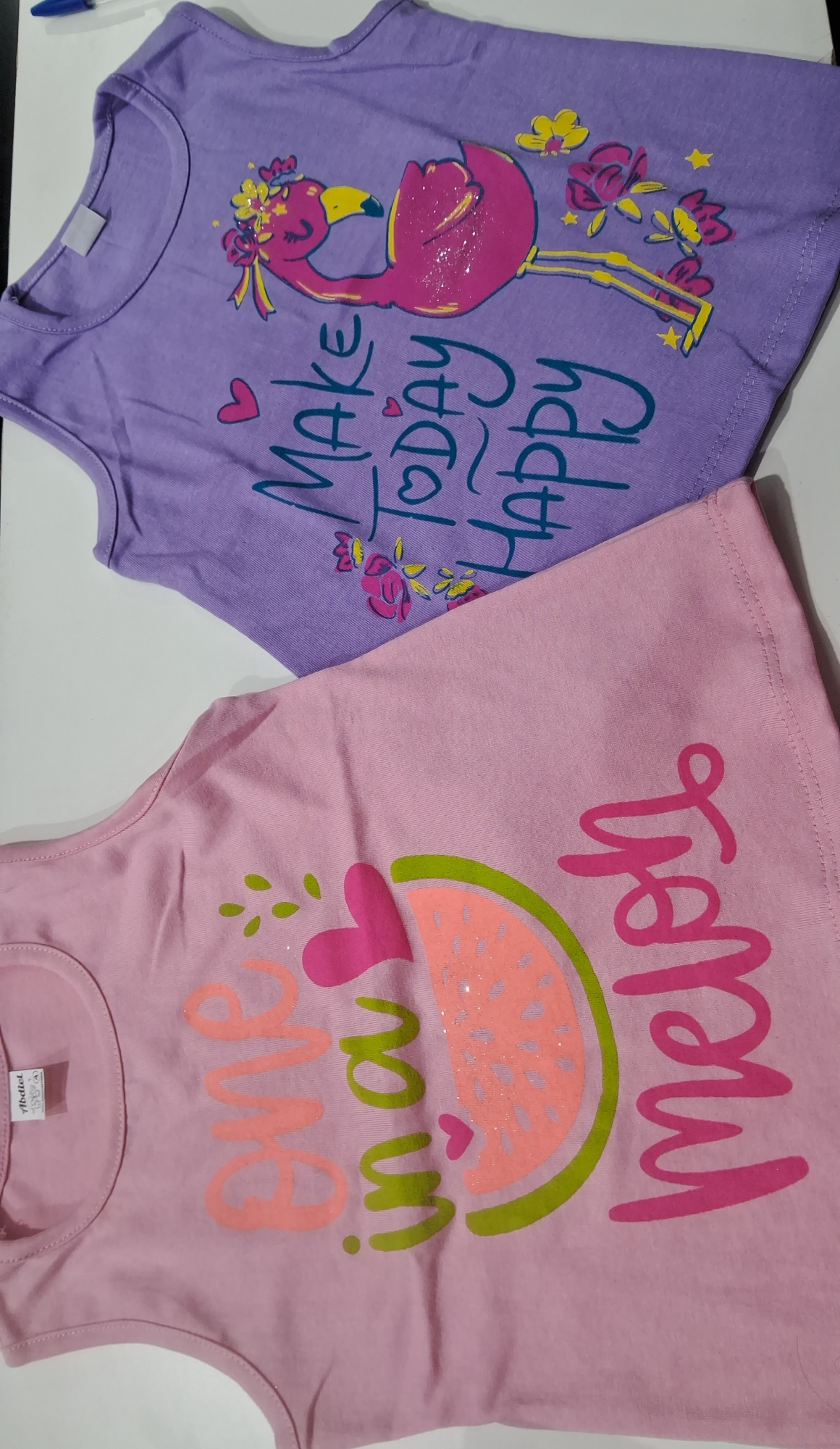 Musculosa Nena con Glitters - Imagen 4