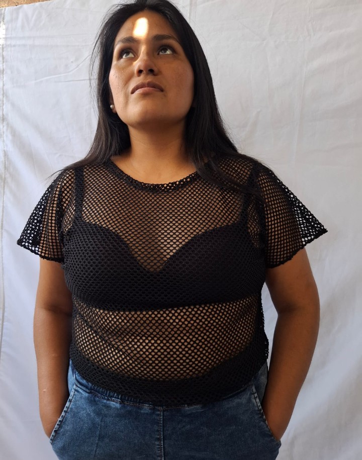 Remeras de Crochet Rejilla - Imagen 2