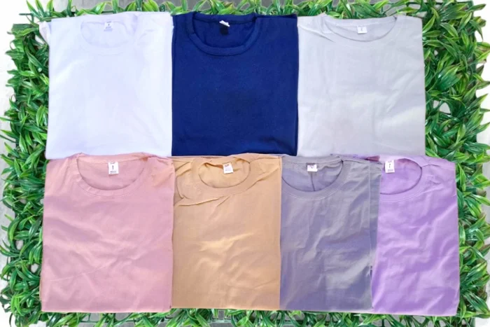 Remera Lisas Adultos Unisex Clasicas