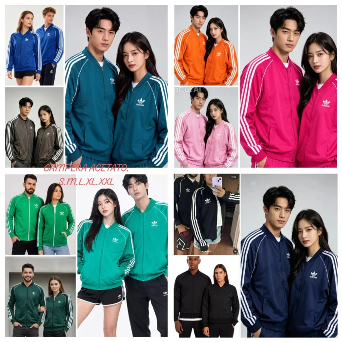 Campera Retro Adi Unisex
