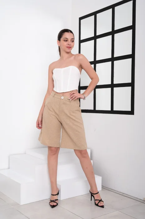 Bermudas de Lino Sastrero