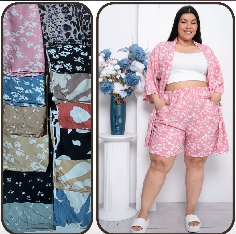 Conjunto de Kimono y Bermuda  Fibrana - IMG_3896.jpeg