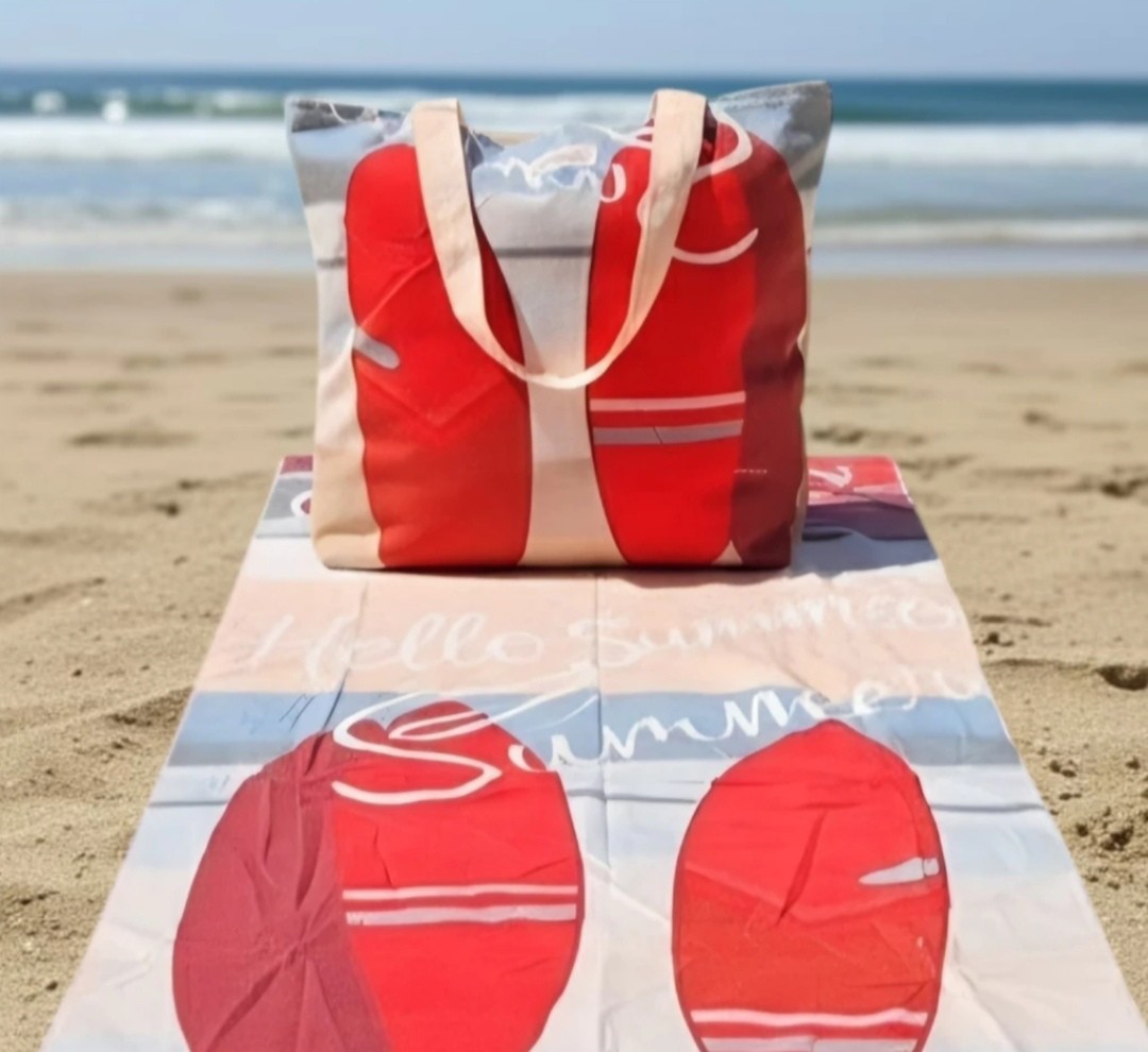 Toallón Playero con Bolso - Imagen 2