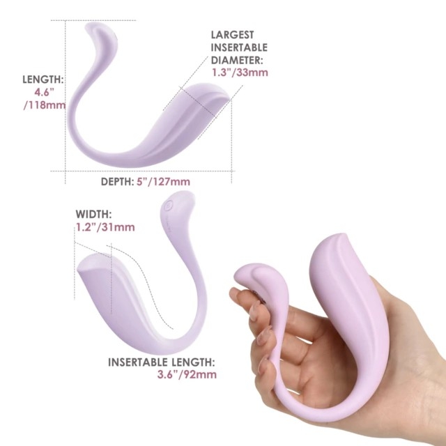 Fenix Neo 2: Vibrador Punto G y Clítoris con App - Imagen 6