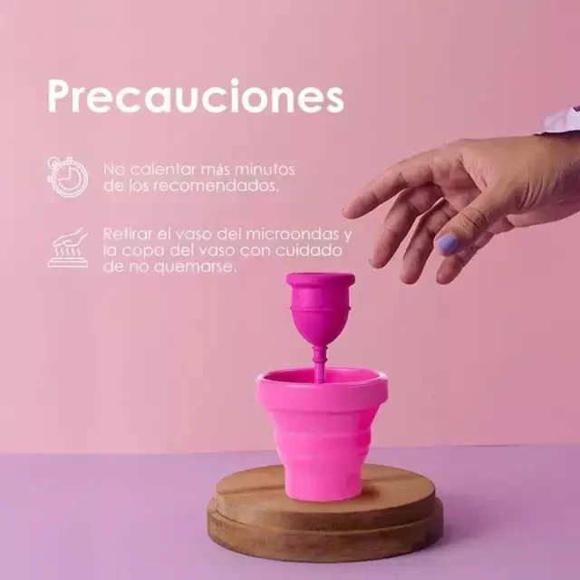 Vaso Esterilizador para Copas Menstruales