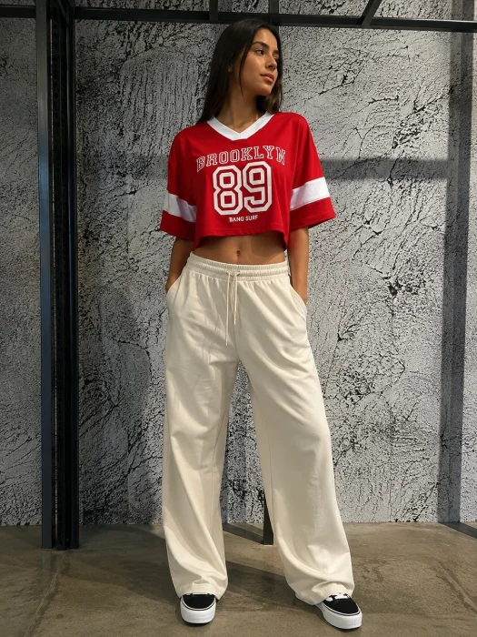 Remera con Numero Universitaria