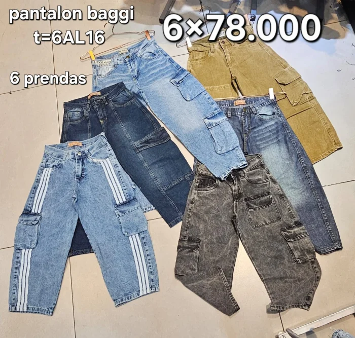 Pantalon Baggi Surtido  de Modelos  Ñiños