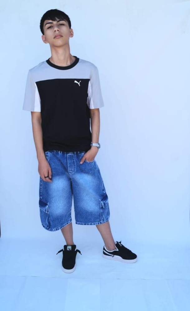 Bermuda Baggi Teens con Elastico - Imagen 4