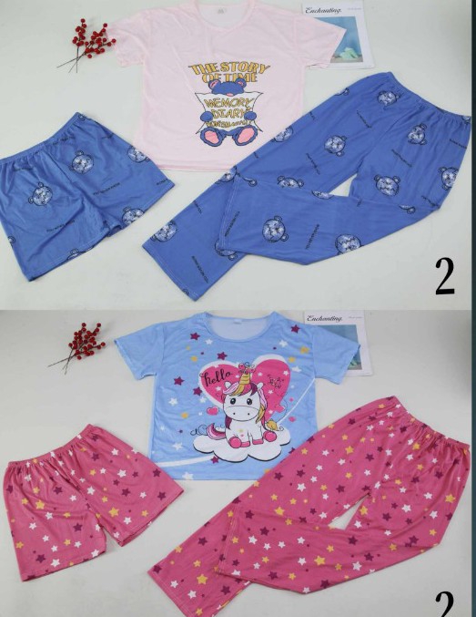 Pijamas Tres Piezas. Talles Chicos - Imagen 4