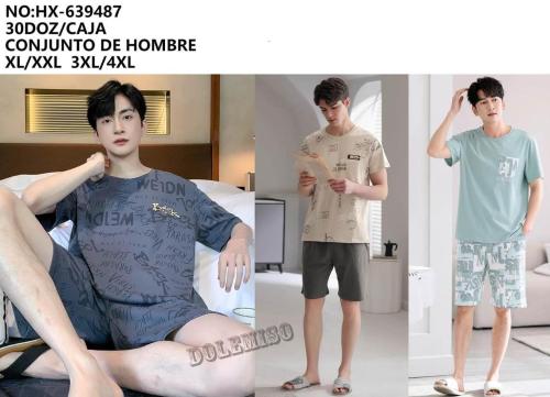 Pijama para Hombres. Corto - Miniatura 4