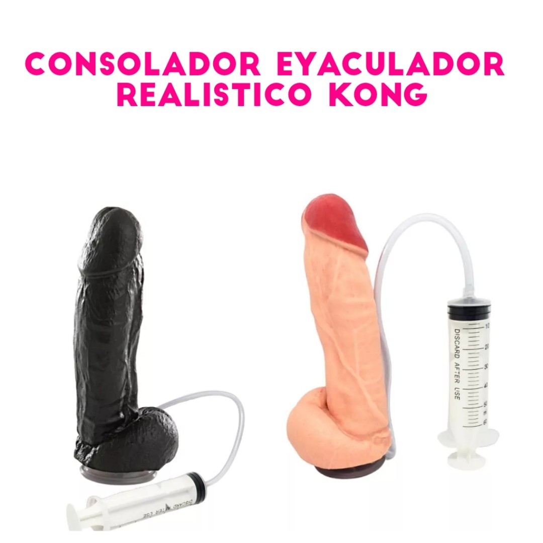Consolador Eyaculador Realistco Kong - Imagen 2