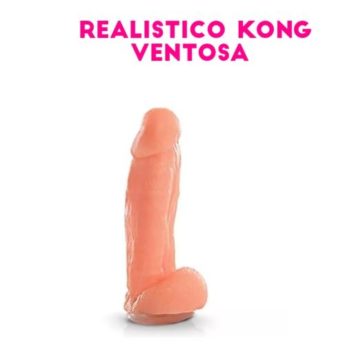 Consolador Eyaculador Realistco Kong - Miniatura 8