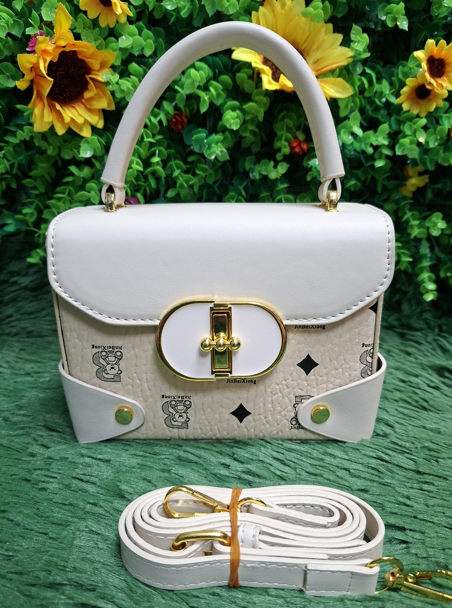 Cartera de Mano de Cuero Pu Tambien Se Puede Usar Como Morral Excelente Calidad - Imagen 2