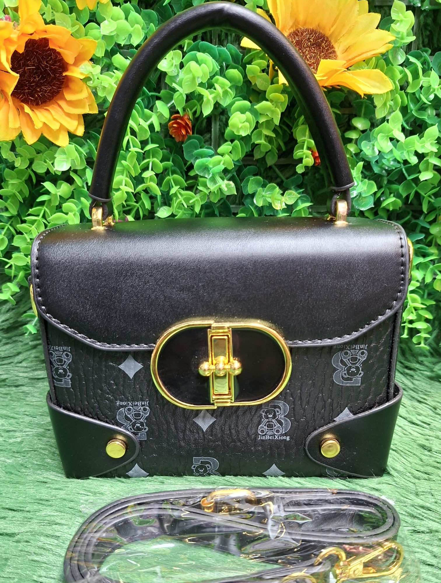 Cartera de Mano de Cuero Pu Tambien Se Puede Usar Como Morral Excelente Calidad - Imagen 4