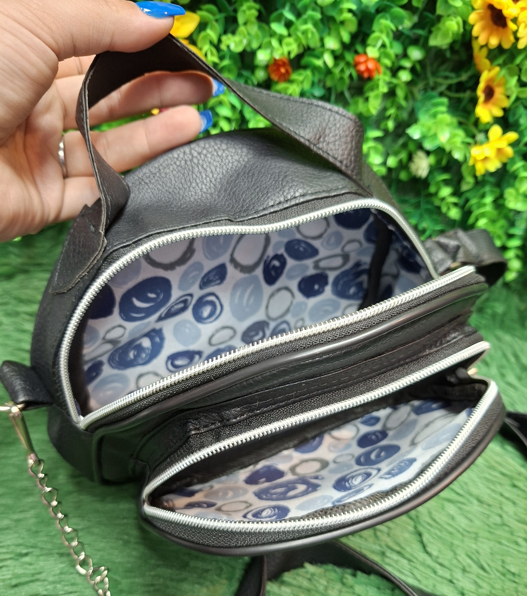 Morral Cuero Ecológico Excelente Calidad - Imagen 3