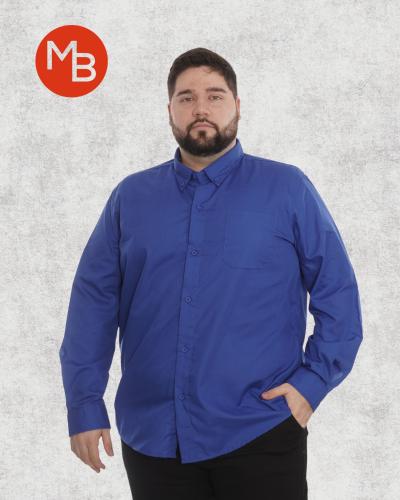 Camisa Clasica Lisa Talle Especial
