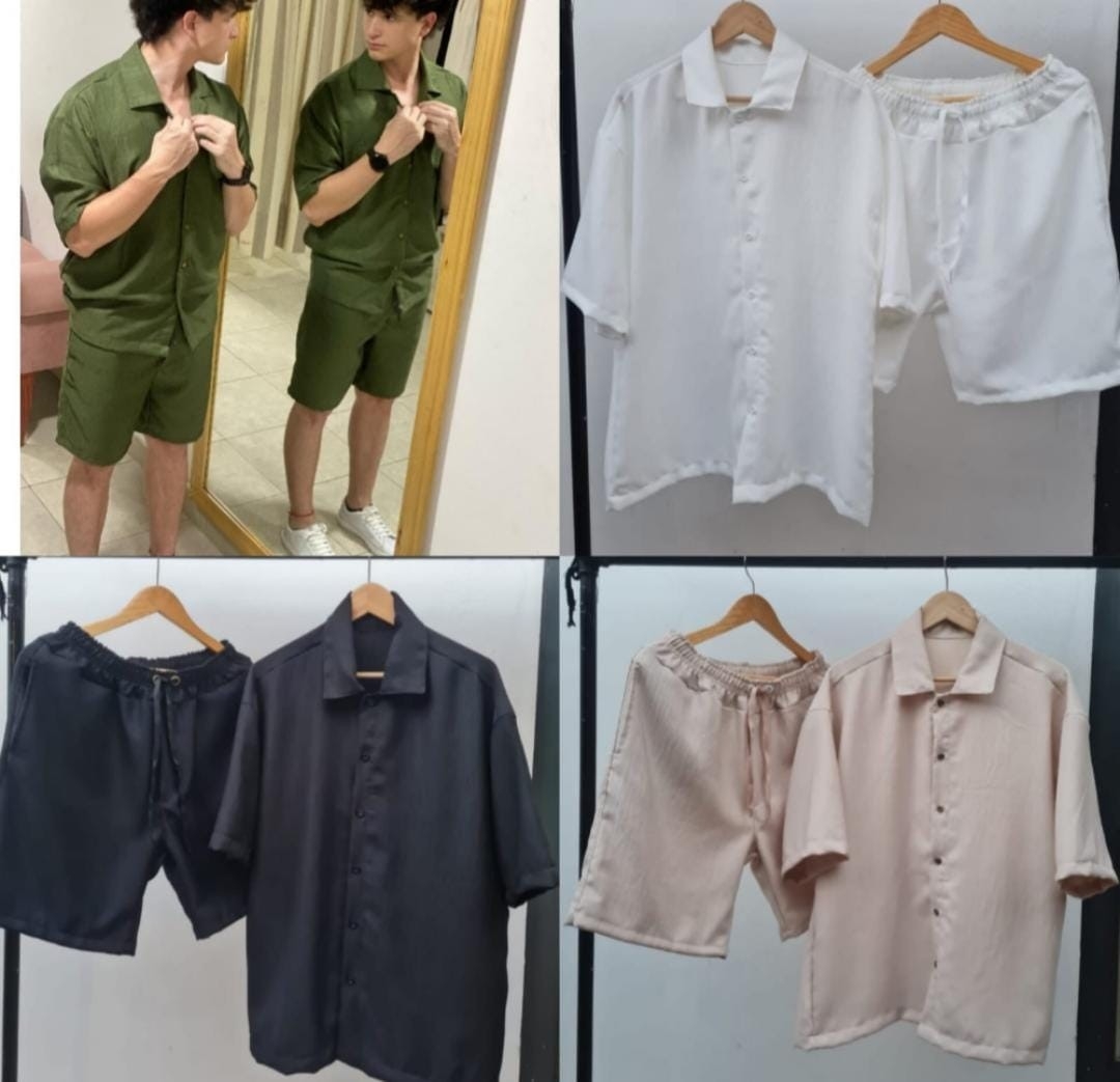 Conjunto de Lino Premium con Spandex para Caballeros Talles del 2 al 6 - Imagen 3