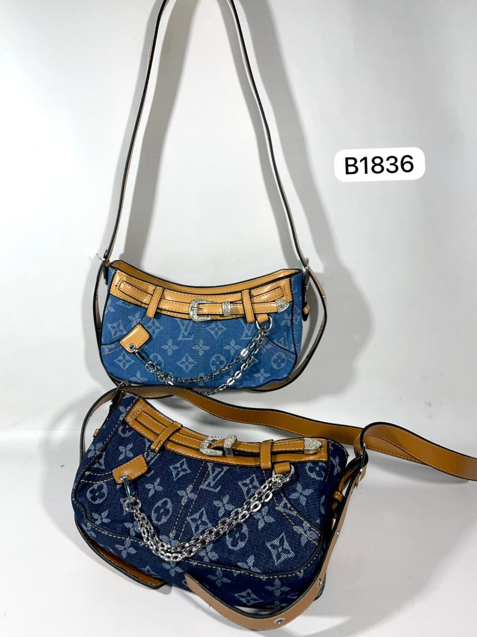 Cartera-bandolera Baguette Cadena Lv (luis Viuton) - Imagen 1