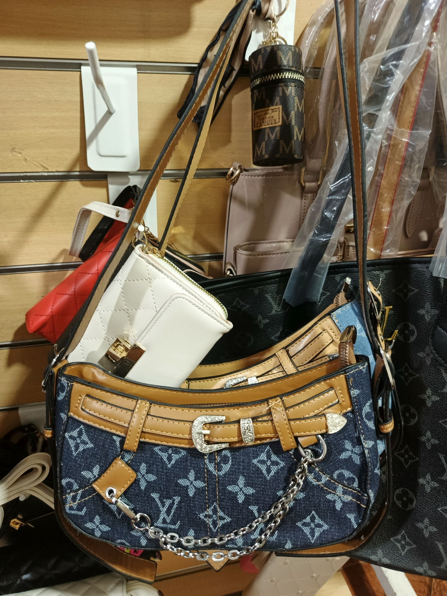 Cartera-bandolera Baguette Cadena Lv (luis Viuton) - Imagen 2