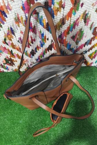 Carteras Grandes con Porta Lentes de Cuero Pu* Excelente Calidad . - Miniatura 7