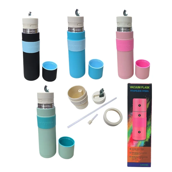 Termo Engomado 1000ml P/ Mate -terere Autocebante (t-175)