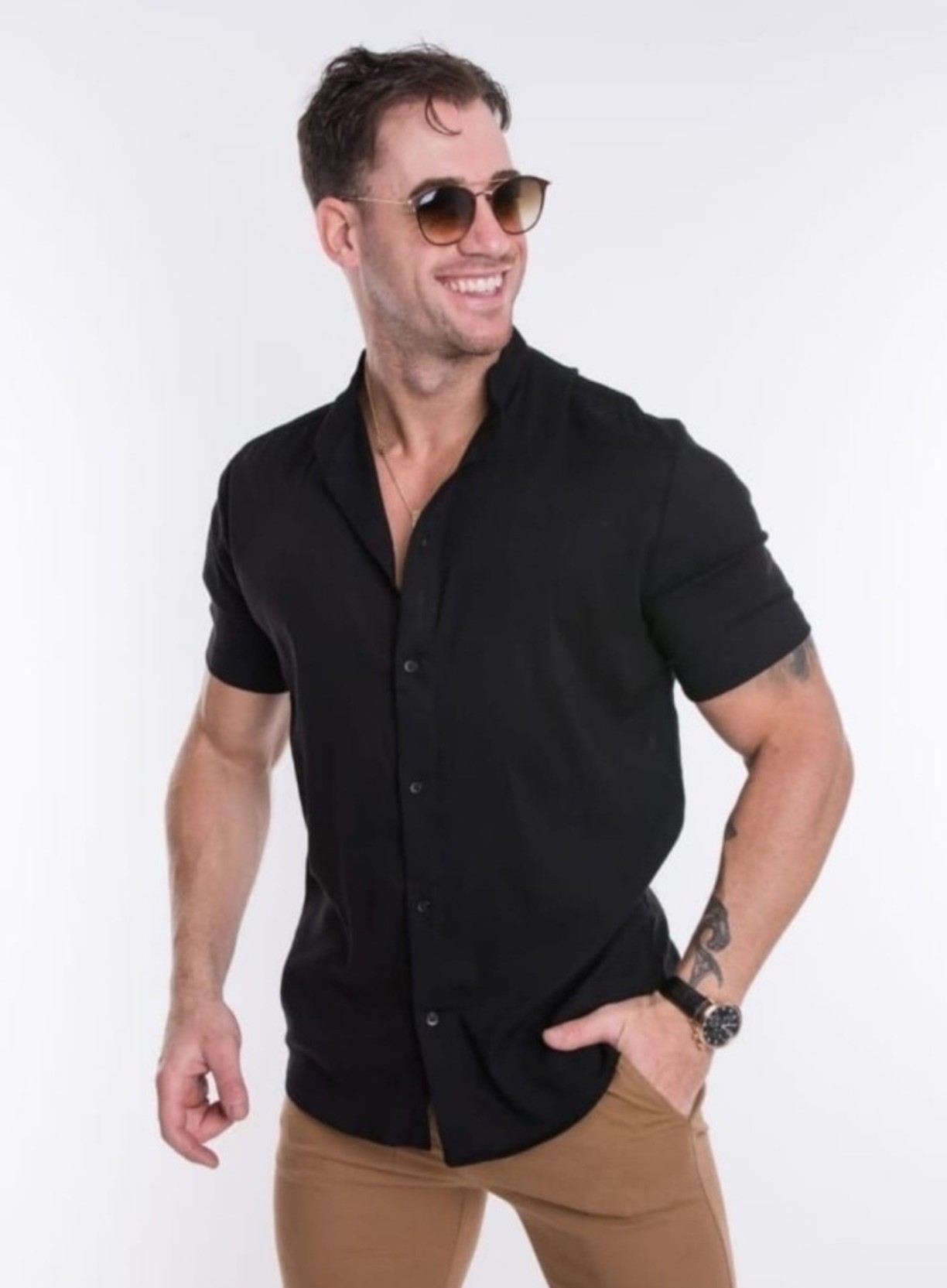 Camisa de Cey Cuello Mao - Imagen 2