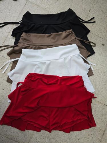 Short Pollera de Lycra con Voladitos - Miniatura 2