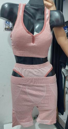 Conjunto Tres Piezas Top Short y Colales - Miniatura 2