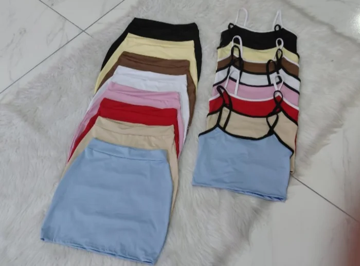 Conjunto Top y Falda